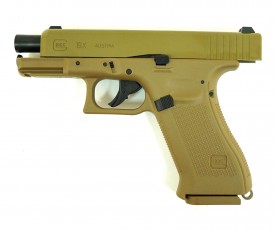 Пистолет пневматический Umarex Glock 19X кал.4,5мм (метал, песок, blowback)